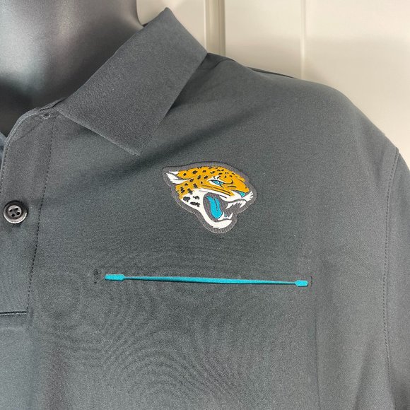 Jacksonville Jaguars Nike Polo Shirt-All Sizes - XL and 2XL Retail $85 - Picture 2 of 5